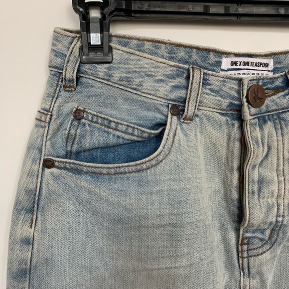 NWT One Teaspoon Denim Skirt - Picture 3 of 6